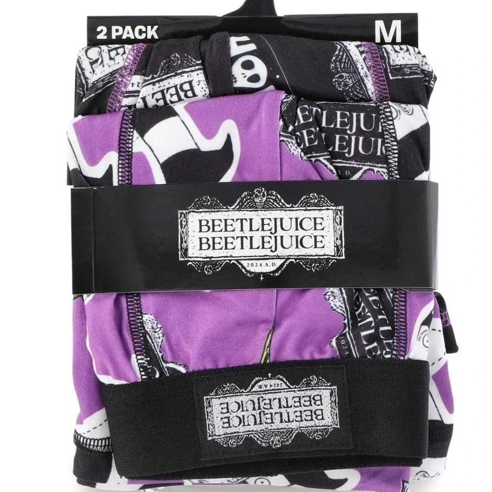 Beetlejuice Men's Boxer Briefs, 2-Pack